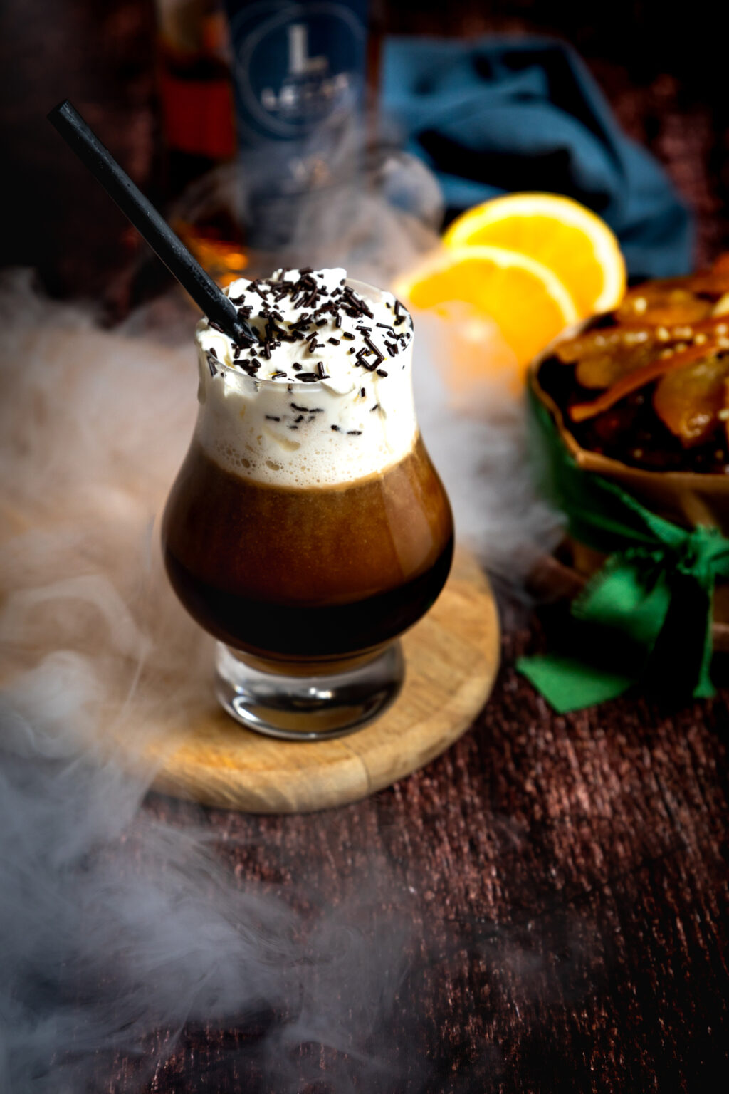 French Coffee Cocktail Cognac